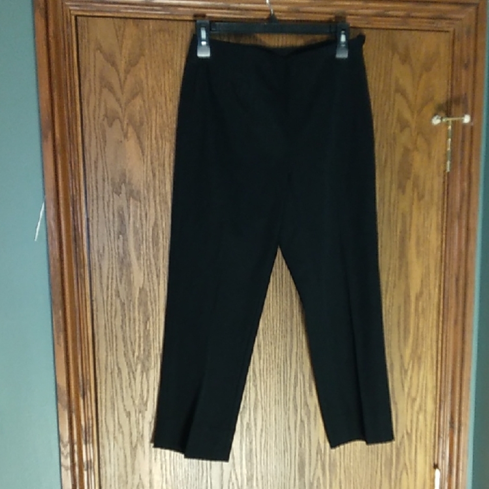 NWT Women's Gallia Moda Crop Side Zip Pant